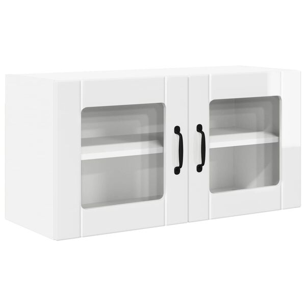 vidaXL Mueble de Cocina brillante 80 x 31 x 40 cm Madera de ingenier&iacute;a