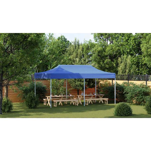 vidaXL Carpa pleglable Pop-up 3x6 m azul