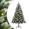 vidaXL &Aacute;rbol de Navidad Artificial con Nieve Esponjosa y Plegable