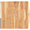 vidaXL Superficie de mesa de madera maciza de acacia 58x(50-60)x3,8 cm