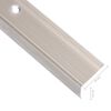 vidaXL Perfiles de pelda&ntilde;os forma de L 15 uds aluminio champ&aacute;n 100 cm