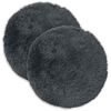 vidaXL Coj&iacute;n con almohada HEERLEN 2 uds. Gris antracita Fleece PV