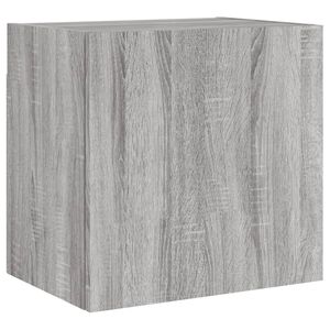 vidaXL Mueble TV de pared madera ingenier&iacute;a gris Sonoma 40,5x30x40 cm