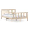 vidaXL Estructura de cama de madera maciza 140x200 cm