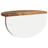 vidaXL Estante de pared Madera vieja 38 x 19 x 19 cm