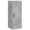 vidaXL Armario de pared madera ingenier&iacute;a gris hormig&oacute;n 34,5x34x90 cm