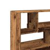 vidaXL Separador de ambientes madera envejecida 100x33x94,5 cm