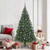 vidaXL &Aacute;rbol de Navidad artificial Verde 180 cm PVC y Acero y Pl&aacute;stico