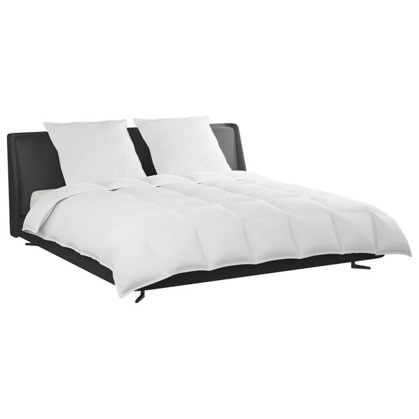 vidaXL Juego de Edredón con almohada 3 pcs Pluma de pato