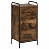 vidaXL Aparador Roble Ahumado 97 x 33 x 81 cm Madera de ingenier&iacute;a