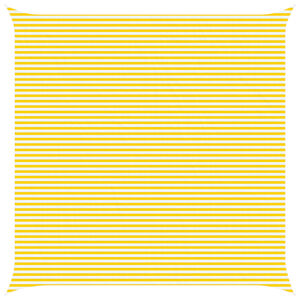 vidaXL Toldo Vela de Sombra Amarillo y blanco 7 x 7 m