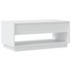 vidaXL Mesa de centro madera contrachapada blanco 102,5x55x44 cm