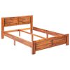 vidaXL Estructura de cama de madera maciza de acacia 120x200 cm