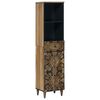 vidaXL Mueble de Cuarto de Ba&ntilde;o con caj&oacute;n Marr&oacute;n 38 x 33,5 x 160 cm
