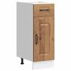 vidaXL Mueble bajo de cocina Kalmar de madera antigua de ingenier&iacute;a