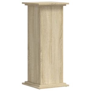 vidaXL Soportes de plantas madera ingenier&iacute;a roble Sonoma 33x33x80 cm