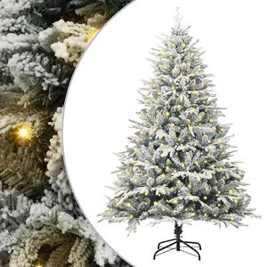 vidaXL &Aacute;rbol de Navidad artificial pre-iluminado Verde 180 cm PVC y PE