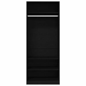 vidaXL Armario Roble artesanal 80 x 50 x 200 cm Madera de ingenier&iacute;a