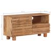 vidaXL Mueble de TV de madera maciza de mango 90x30x45 cm