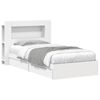 vidaXL Estructura de cama con almacenamiento Blanco 90 x 200 cm