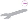 vidaXL Llave 1593 uds. Plateado 13 mm Hierro