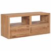 vidaXL Mueble de TV madera maciza de teca 90x30x40 cm