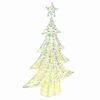 vidaXL &Aacute;rbol de Navidad con 120 LED c&aacute;lido 120 cm PET