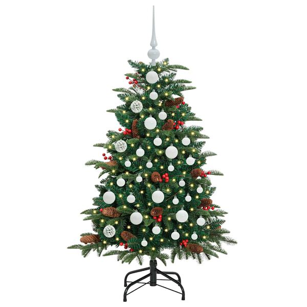 vidaXL &Aacute;rbol de Navidad artificial Verde 120 cm PVC, Metal y Pl&aacute;stico