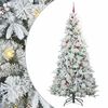 vidaXL &Aacute;rbol de Navidad artificial con ramas articuladas 240 cm