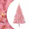 vidaXL &Aacute;rbol de Navidad Artificial Preiluminado Rosa 150 cm PVC