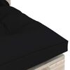 vidaXL Muebles de jard&iacute;n de palets 5 pzas con cojines madera de pino