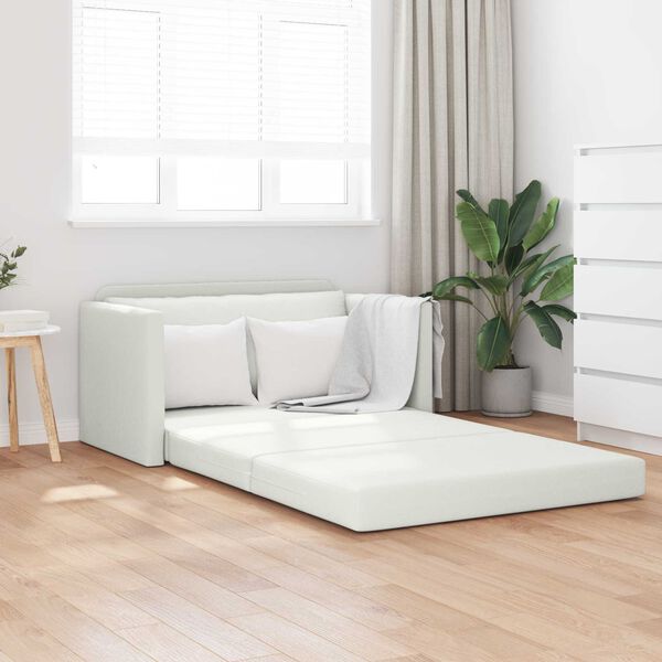 vidaXL Sof&aacute; cama 110cm Cuero artificial