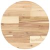 vidaXL Tablero de mesa redondo madera maciza de acacia &Oslash;40x4 cm