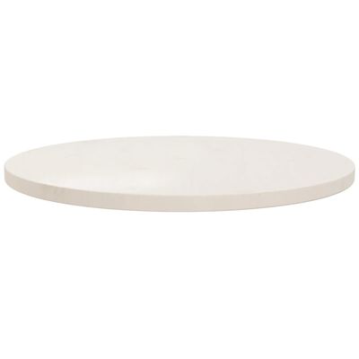 vidaXL Superficie de mesa madera maciza de pino blanco Ø60x2,5 cm