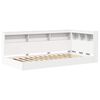 vidaXL Cama con Estanter&iacute;a Blanco 75 x 190 cm Madera contrachapada