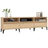 vidaXL Mueble de TV madera contrachapada roble Sonoma 150x30x44,5 cm