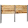 vidaXL Cabecero 180 cm Madera Maciza Mango y Hierro