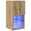 vidaXL Mueble de TV Montado en la Pared 30,5 x 30 x 60 cm