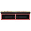 vidaXL Mueble de TV Multicolor 80 x 30 x 22 cm Madera de ingenier&iacute;a