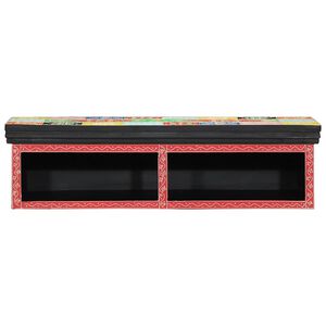 vidaXL Mueble de TV Multicolor 80 x 30 x 22 cm Madera de ingenier&iacute;a
