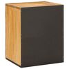 vidaXL Gabinete Colgante de Ba&ntilde;o con estante Marr&oacute;n 38 x 33 x 48 cm