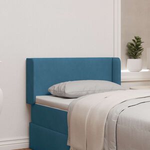 vidaXL Oreja de cabecero Azul 40,5 x 40,5 x 4 cm Terciopelo