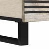 vidaXL Mesa de Caf&eacute; Beige y Negro 100 x 54 x 40 cm