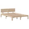vidaXL Estructura de cama con cajones madera maciza de pino 160x200 cm