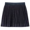 vidaXL Falda infantil con brillo azul marino 128