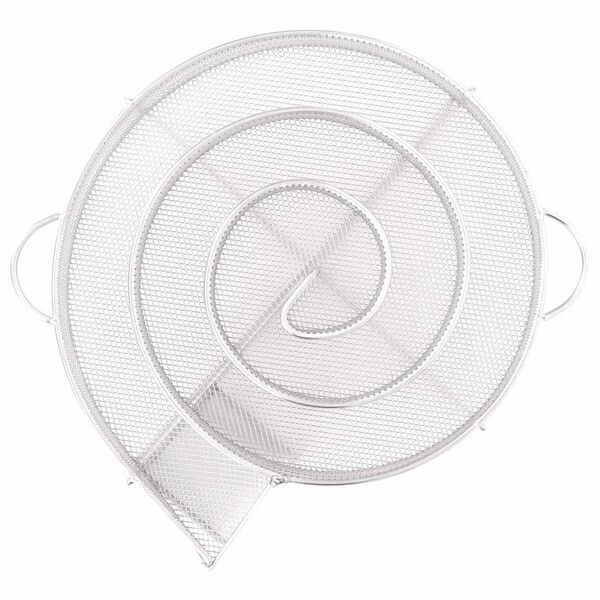 vidaXL Generador de humo fr&iacute;o redondo acero inoxidable 19,5 cm