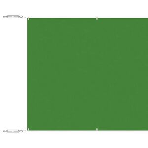 vidaXL Toldo vertical verde claro 60x600 cm tela oxford