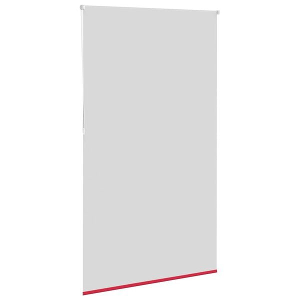 vidaXL Estor Enrollable Opaco Rojo 135x210 cm Tela Ancho 131,6 cm