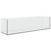 vidaXL Acuario con almacenamiento Transparente 80 x 20 x 20 cm Cristal