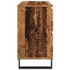 vidaXL Mueble de lavabo madera de ingenier&iacute;a envejecida 80x33x60 cm